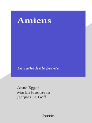 cover image of Amiens